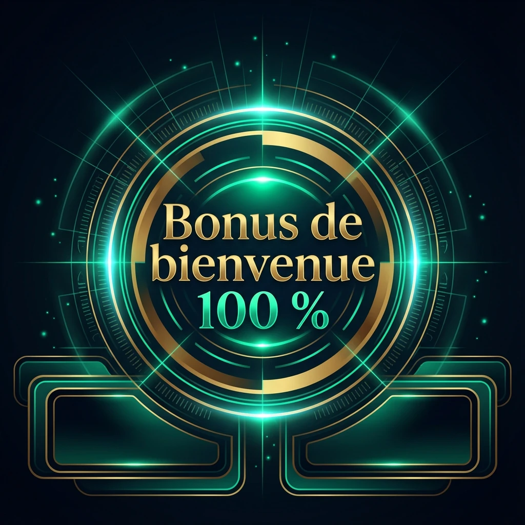 Bienvenue : 100% jusqu’à 100€
